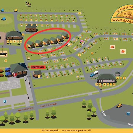 Vanamoisa Caravan Park Saue Bagian luar foto